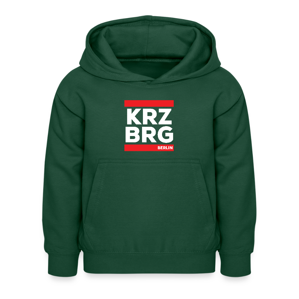 KRZBRG - Kinder Hoodie - Flaschengrün