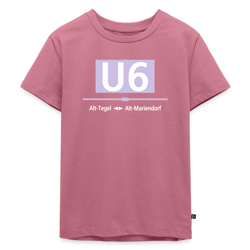 U6 - Kinder Premium T-Shirt - Mauve