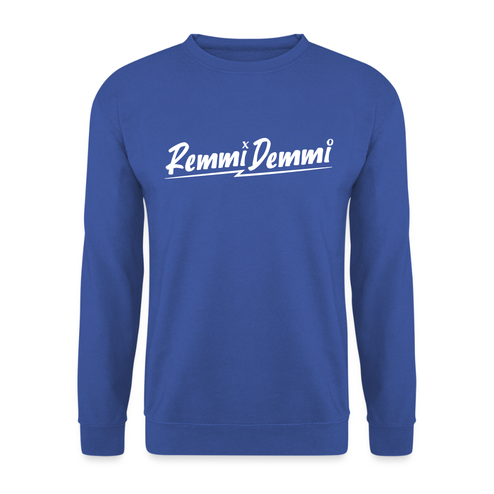 Remmi Demmi - Unisex Pullover - Royalblau
