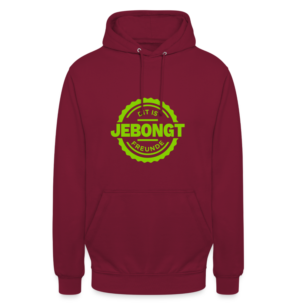 Jebongt Freunde - Unisex Hoodie - Bordeaux