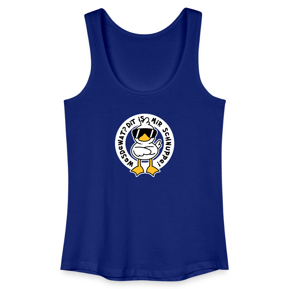 Wesdewat? - Frauen Bio Tank Top - Königsblau