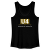U4 - Frauen Bio Tank Top - Schwarz