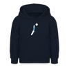 Unterwegs in Berlin - Kinder Hoodie - Navy