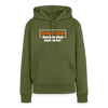 Juten Tach, Backfeifenjesichta! - Frauen Premium Hoodie - Khaki