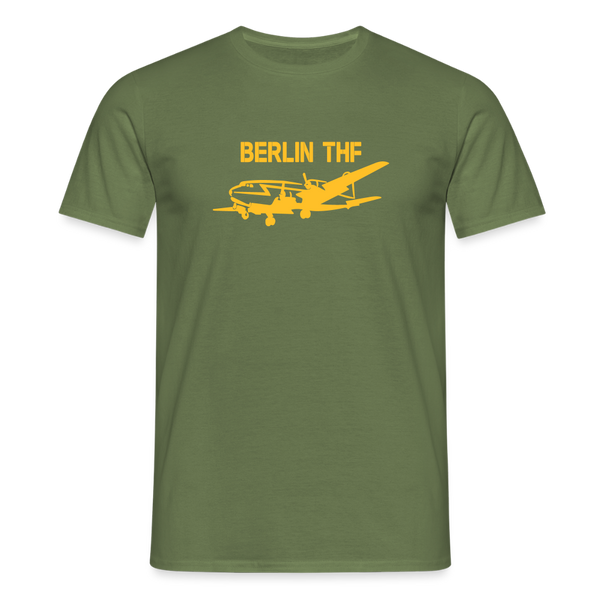 Berlin THF - Männer Premium T-Shirt - Militärgrün