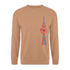 Fernsehturm der Fahrräder - Unisex Pullover - Mocca