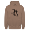 Mo le cule Man - Unisex Hoodie - Mokka