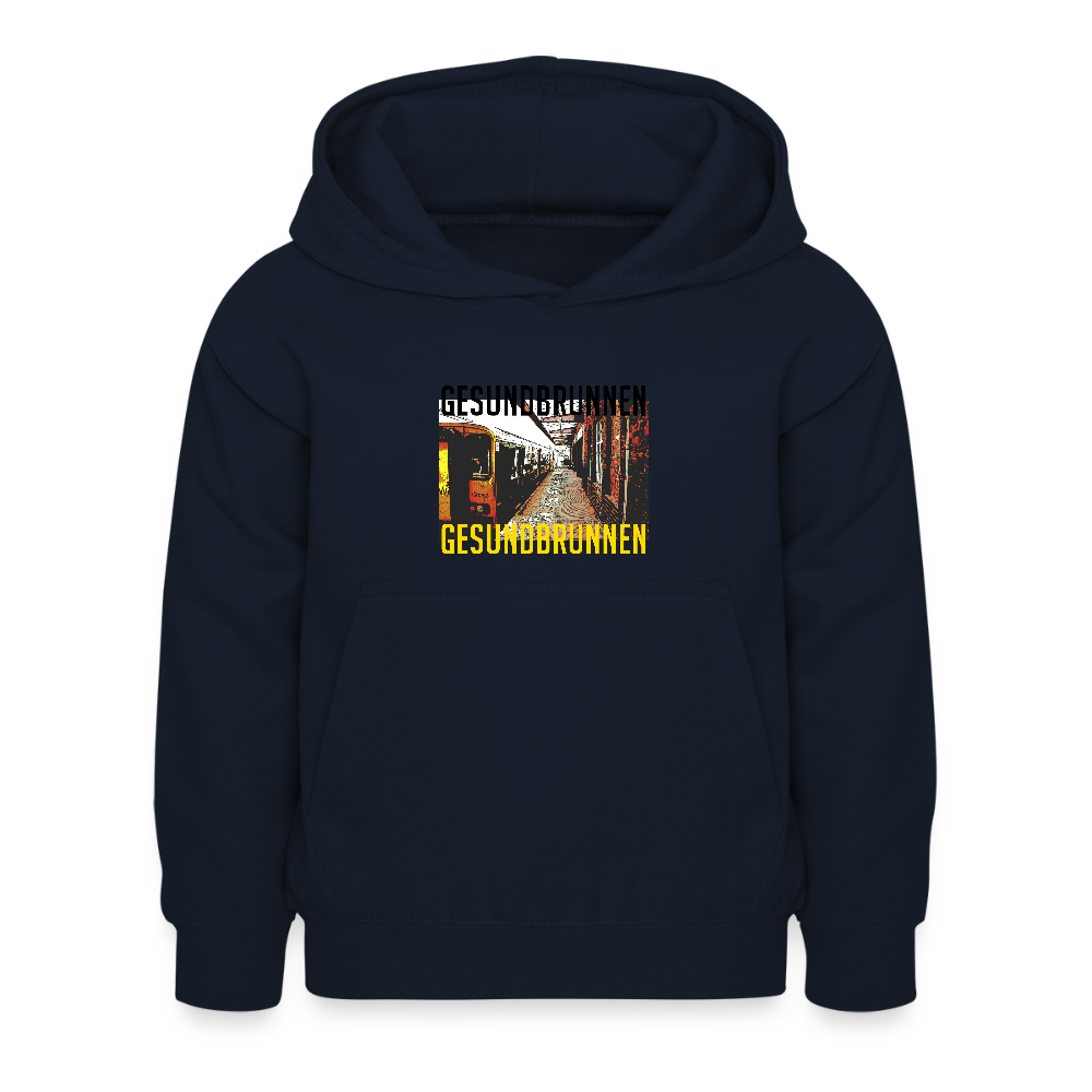 Gesundbrunnen - Kinder Hoodie - Navy