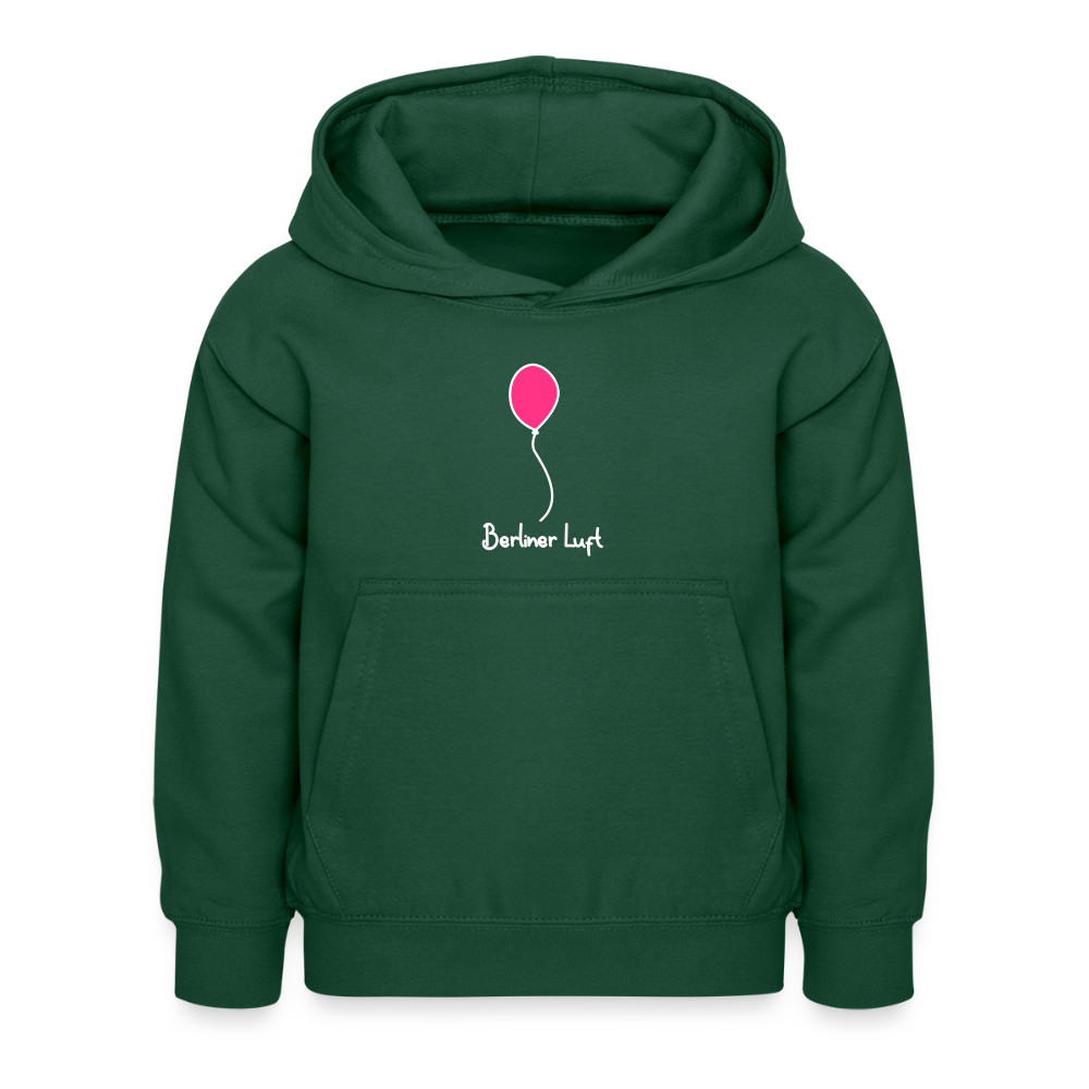 Berliner Luftballon - Kinder Hoodie - Flaschengrün