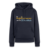 Bei Klugheitsschmerzen wär' ick unsterblich - Frauen Premium Hoodie - Navy