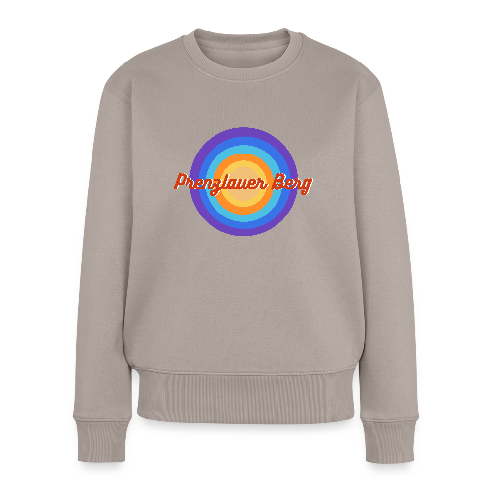 Prenzlauer Berg Retro - Frauen Premium Pullover - Taupe
