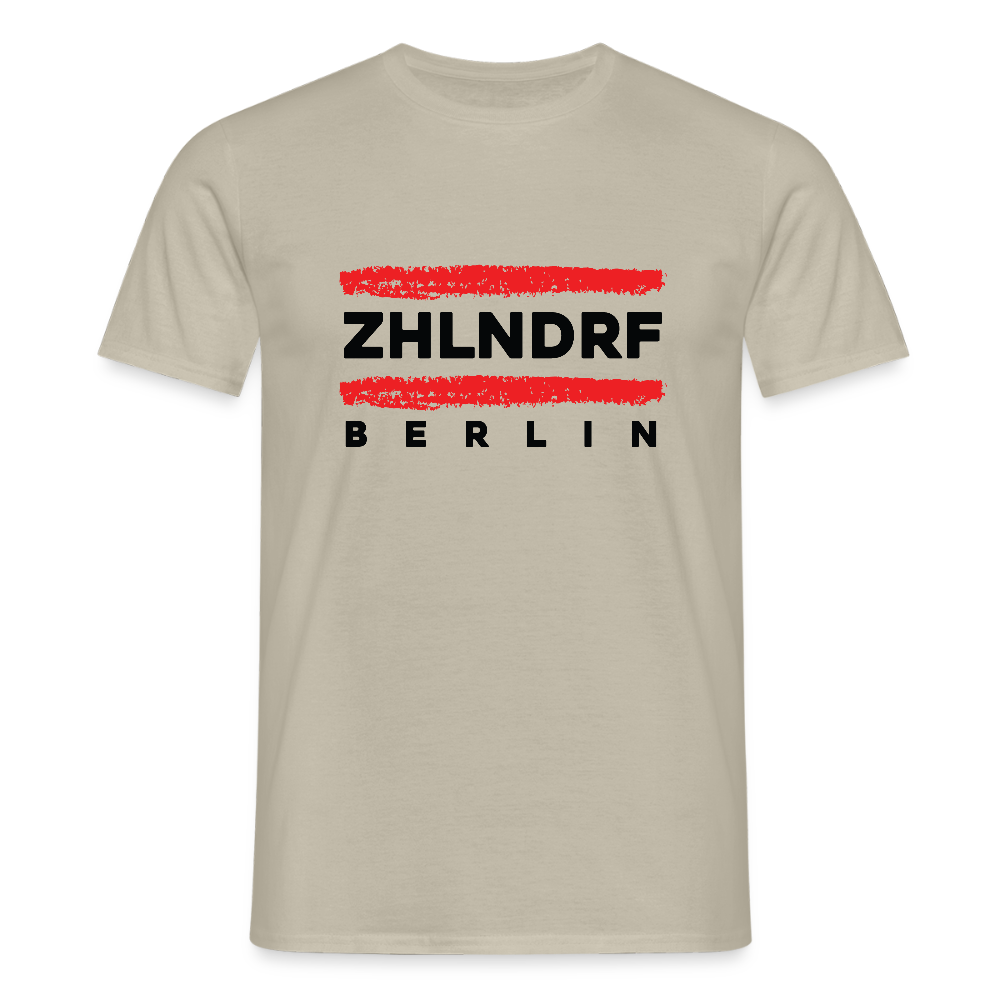 ZHLNDRF - Männer Premium T-Shirt - Sandbeige