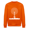 Funkturm im Fokus - Unisex Bio Sweatshirt - Tieforange