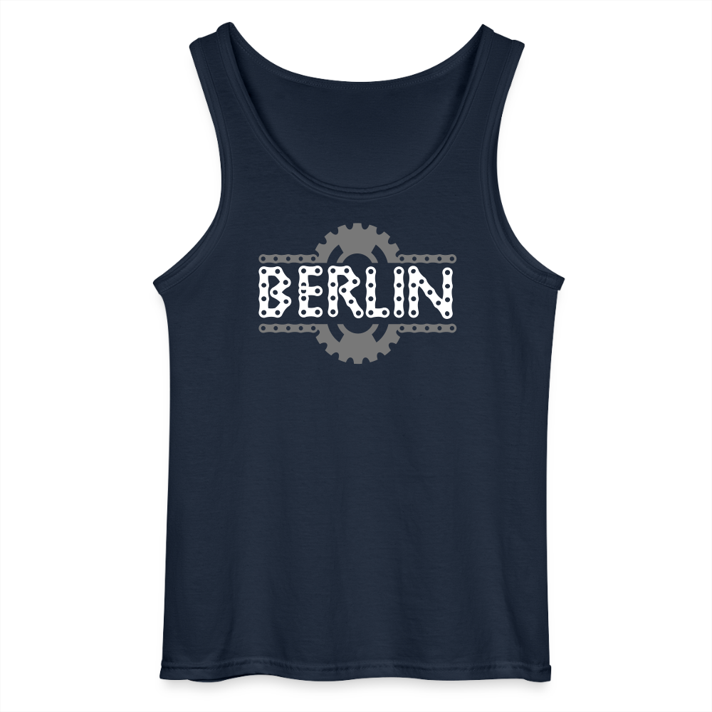 Berliner Fahrradkette - Männer Tank Top - Navy