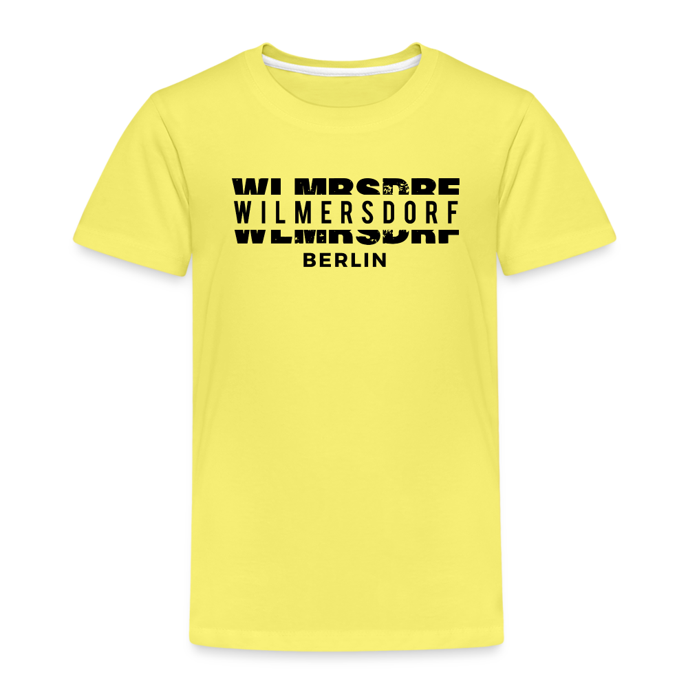 WLMRSDRF - Kinder Premium T-Shirt - Gelb