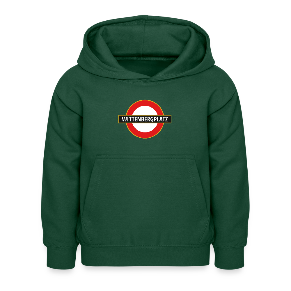 Wittenbergplatz - Kinder Hoodie - Flaschengrün