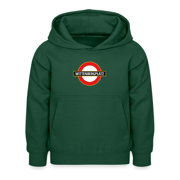 Wittenbergplatz - Kinder Hoodie - Flaschengrün