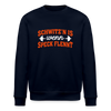 Schwitz'n is wenn Speck flennt - Unisex Bio Sweatshirt - Navy