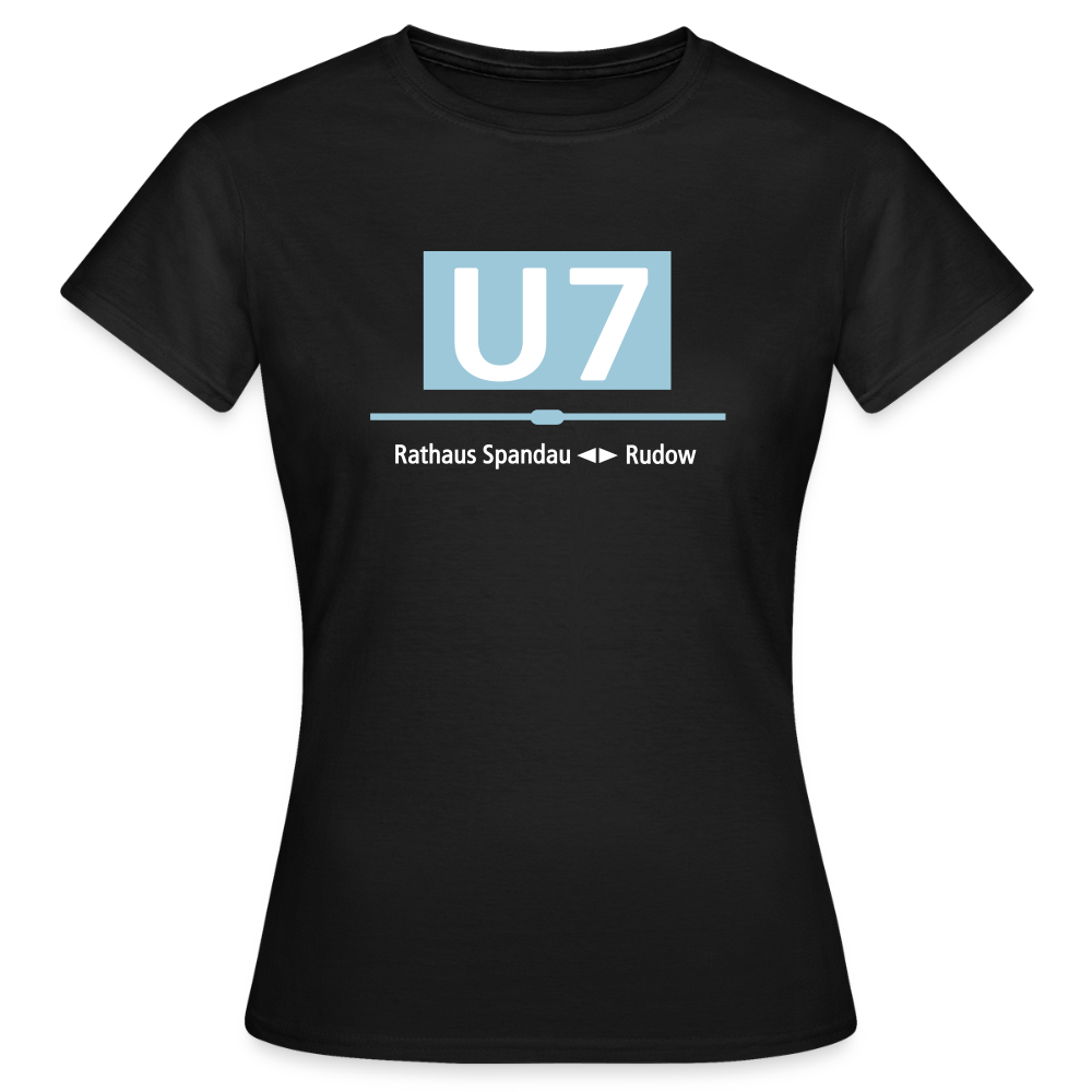 U7 - Frauen Premium T-Shirt - Schwarz