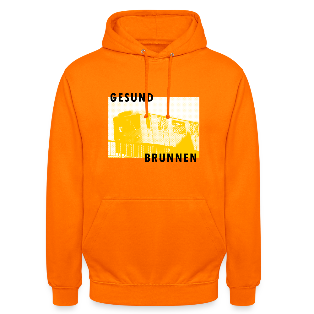 Gesundbrunnen Metro - Unisex Hoodie - Orange