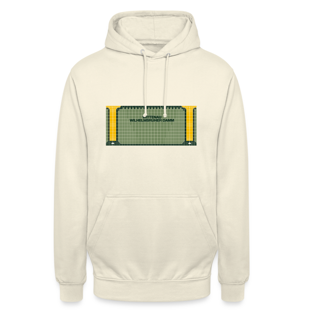 Wittenau Wilhelmsruher Damm - Unisex Hoodie - Vanille-Milchshake