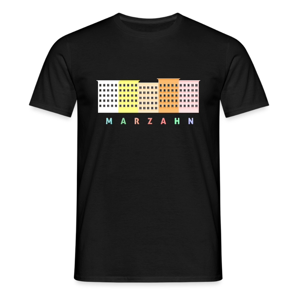 Marzahn - Männer Premium T-Shirt - Schwarz