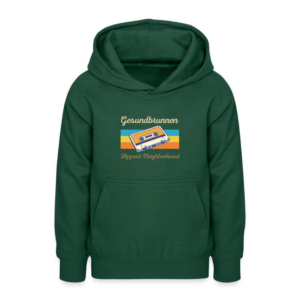 Gesundbrunnen Hippest Neighborhood - Teenager Hoodie - Flaschengrün