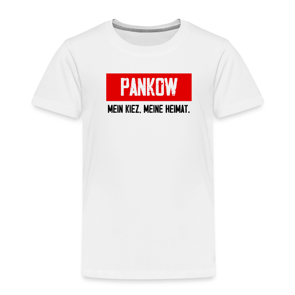Mein Kiez meine Heimat - Kinder Premium T-Shirt - Weiß