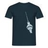 Fernsehturm Geometrie - Männer Premium T-Shirt - Navy