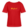 Wuschich! - Relaxed Rundhals Frauen Bio-T-Shirt - Rot