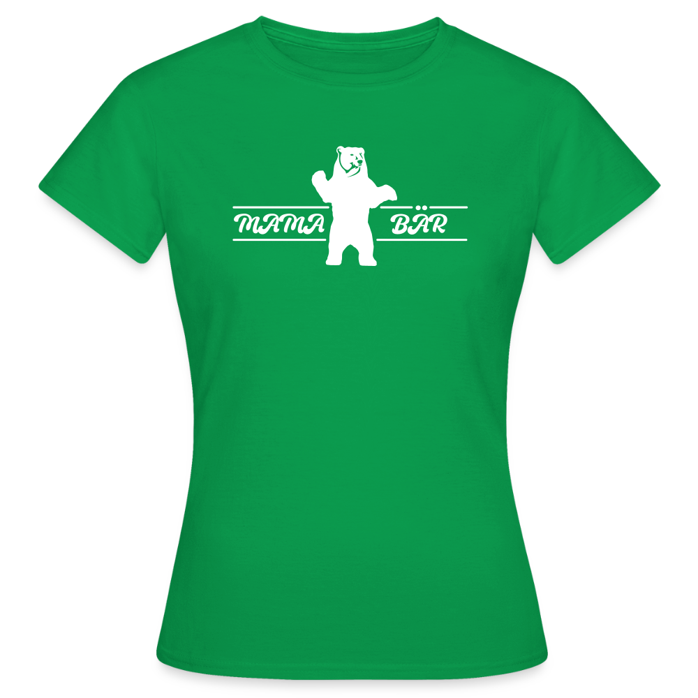 Mama Bär  - Frauen Premium T-Shirt - Kelly Green