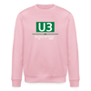 U3 - Unisex Bio Sweatshirt - Hellrosa