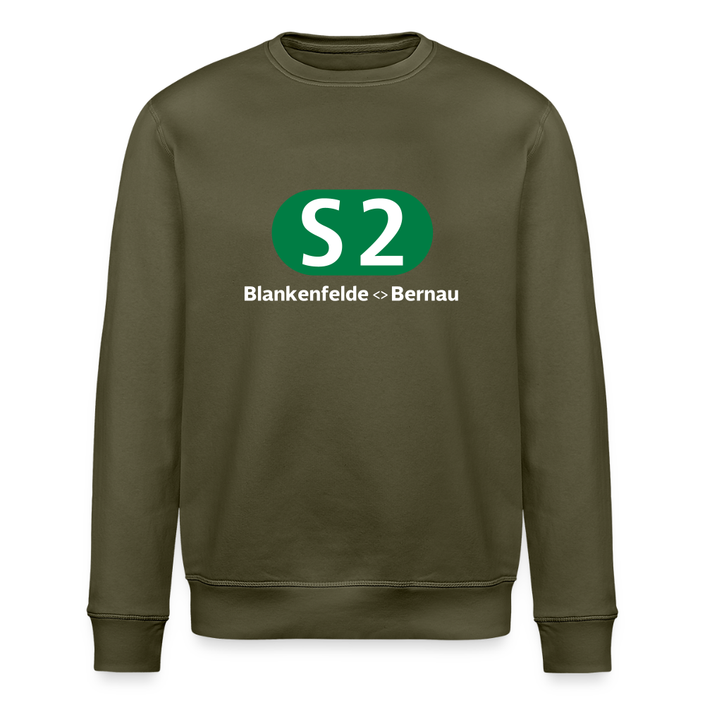 S2 - Unisex Bio Sweatshirt - Khaki