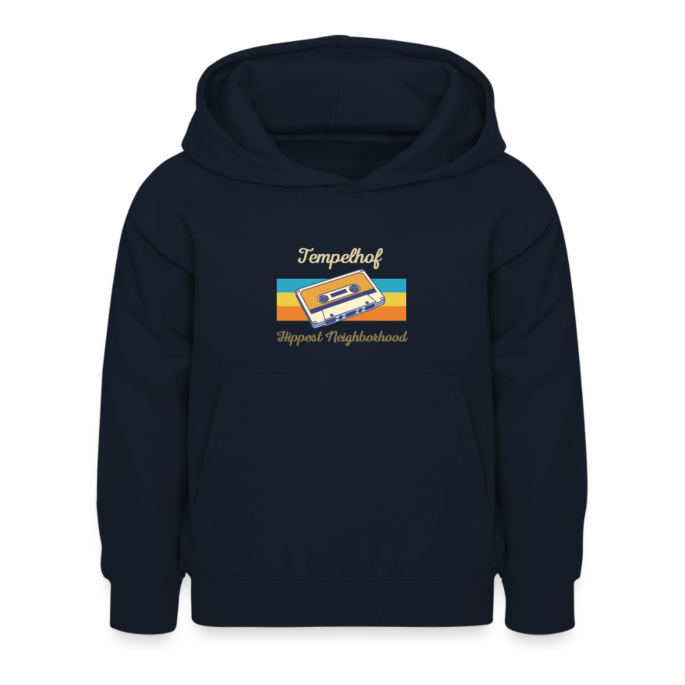 Tempelhof Hippest Neighborhood - Kinder Hoodie - Navy