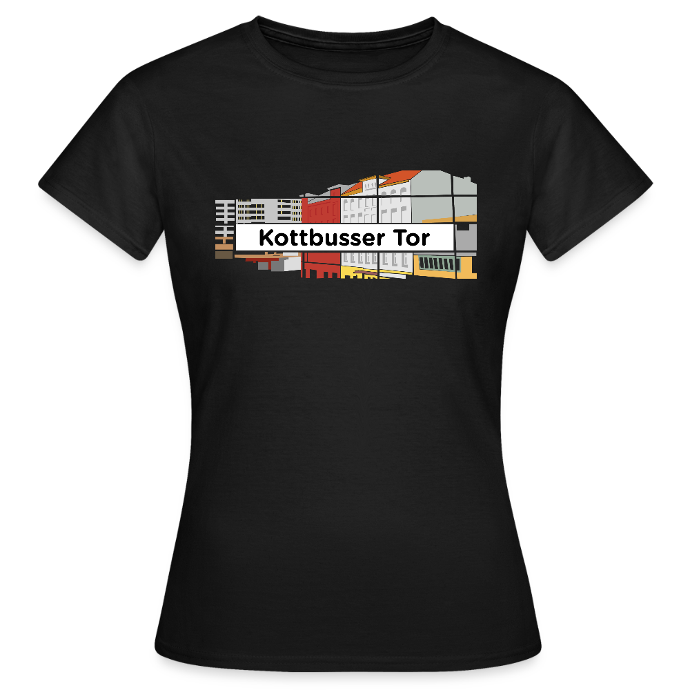 Kottbusser Tor - Frauen Premium T-Shirt - Schwarz