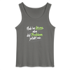 Hab 'ne Lösung, aba did Problem jefällt mir. - Männer Tank Top - Anthrazit