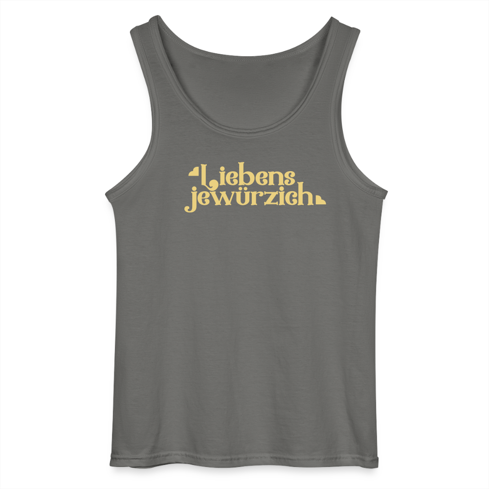 Liebensjewürzich - Männer Tank Top - Anthrazit