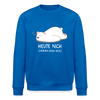 Heute nich! - Unisex Bio Sweatshirt - Königsblau
