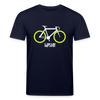 Berlin Hipster Bike - Unisex Bio T-Shirt - Navy