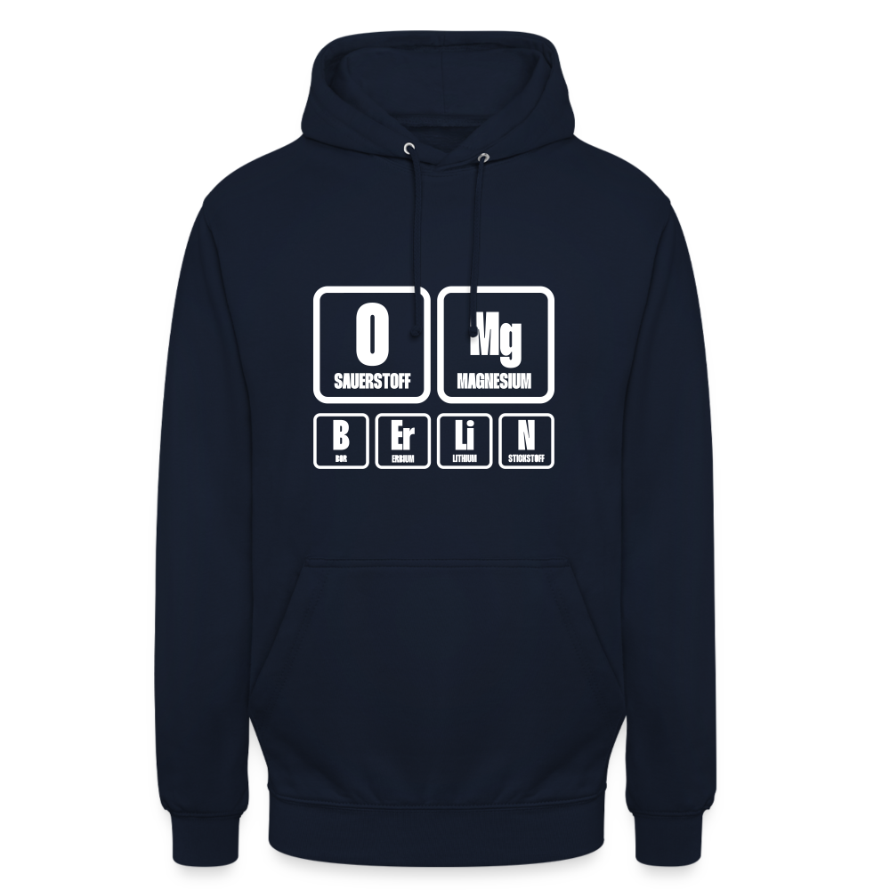 OMG Berlin - Unisex Hoodie - Navy