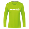 Keule - Frauen Sport Langarmshirt - Neongrün