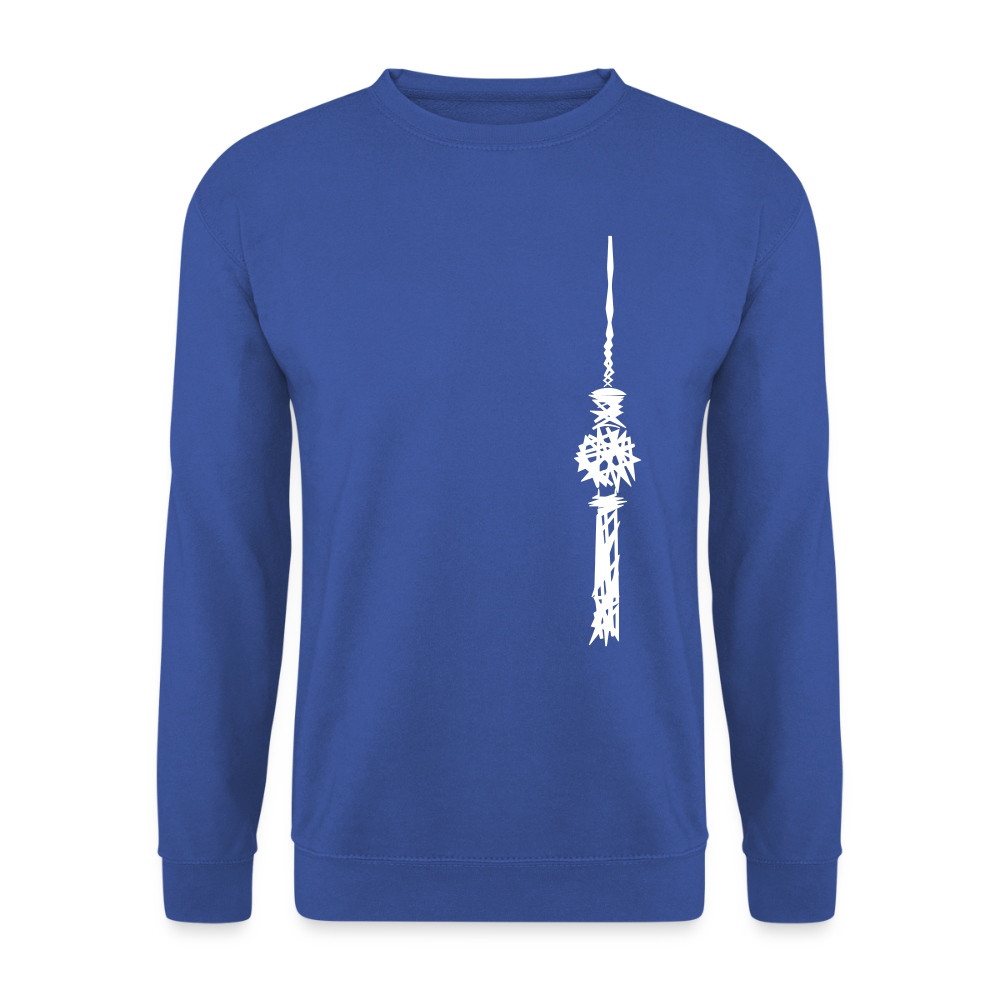 Fernsehturm Zick zack - Unisex Pullover - Royalblau
