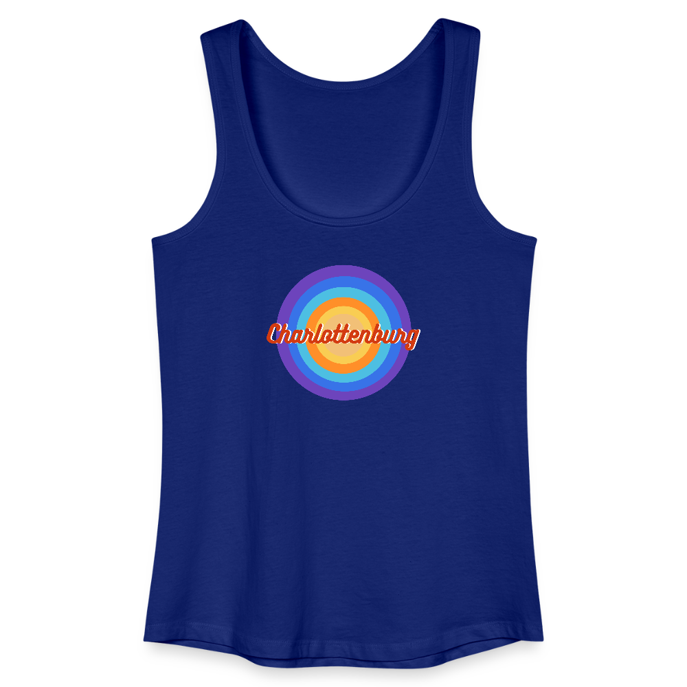 Charlottenburg Retro - Frauen Bio Tank Top - Königsblau