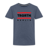 TRGRTN - Kinder Premium T-Shirt - Blau meliert