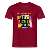 Freude aus Friedrichshain - Männer Premium T-Shirt - Ziegelrot