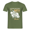Neuseeland oder Neukölln - Männer Premium T-Shirt - Militärgrün