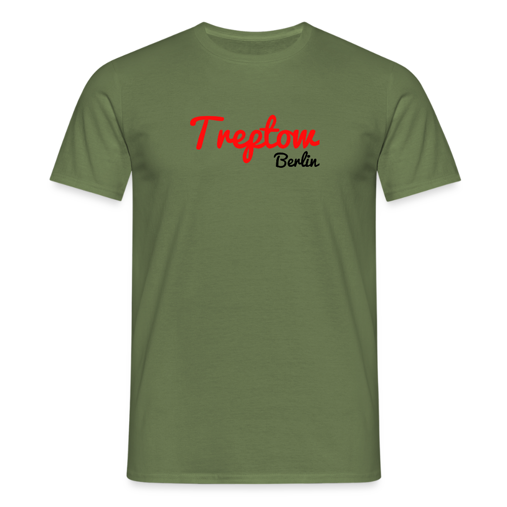 Treptow Berlin - Männer Premium T-Shirt - Militärgrün
