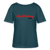 Charlottenburg Berlin - Relaxed Rundhals Frauen Bio-T-Shirt - Dunkles Petrol