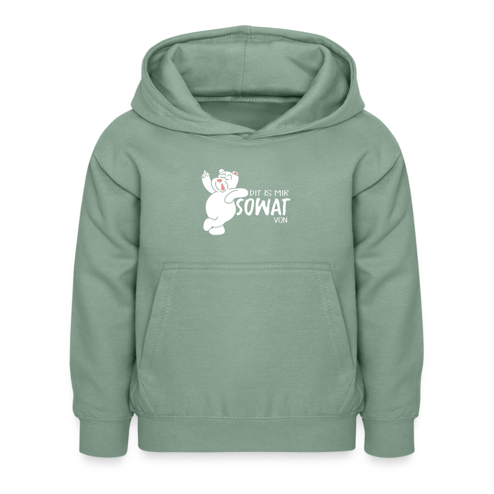 Dit is mir sowat von - Kinder Hoodie - Graugrün