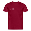 Is So  - Männer Premium T-Shirt - Ziegelrot